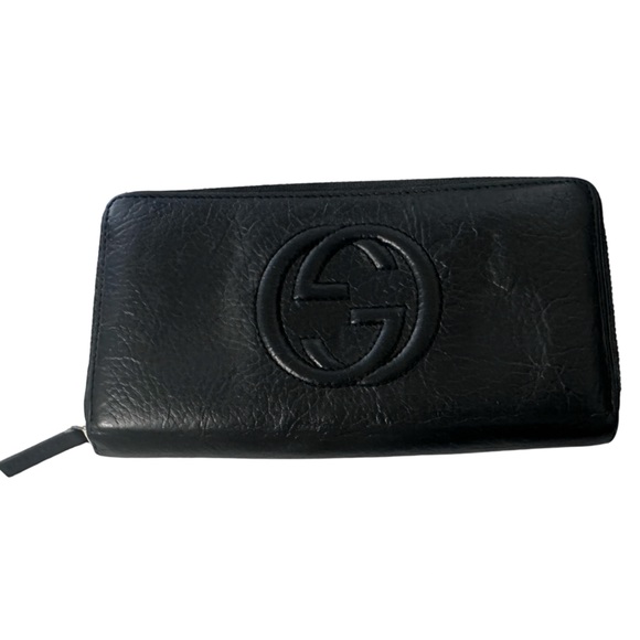 Gucci *Pristine* Soho Clutch Leather Wallet - Picture 1 of 8